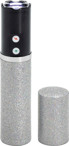 Sabre Fashionable Stun Gun - With Light Silver