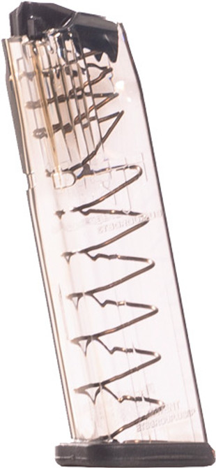 Ets Magazine S&w M&p 9mm 17rd - Standard Flush Carbon Smoke