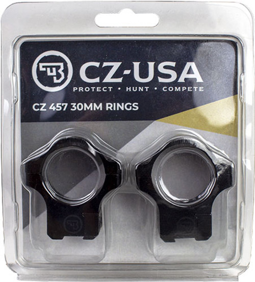 Cz 457 30mm Aluminum Scope - Rings 11mm Dovet Matte Black