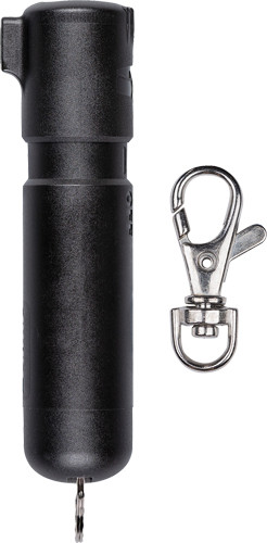 Sabre Mighty Discreet Pepper - Spray W/snap Clip Black