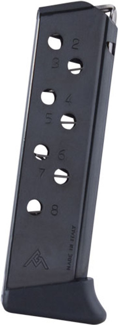 Mec-gar Mag Walther Pp 32acp - 8rd Finger Rest Blued