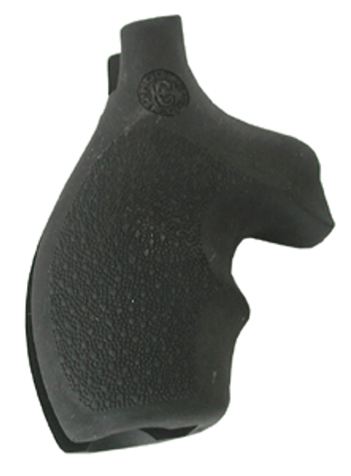 Hogue Grips S&w J Frame - Round Butt Bantam Black
