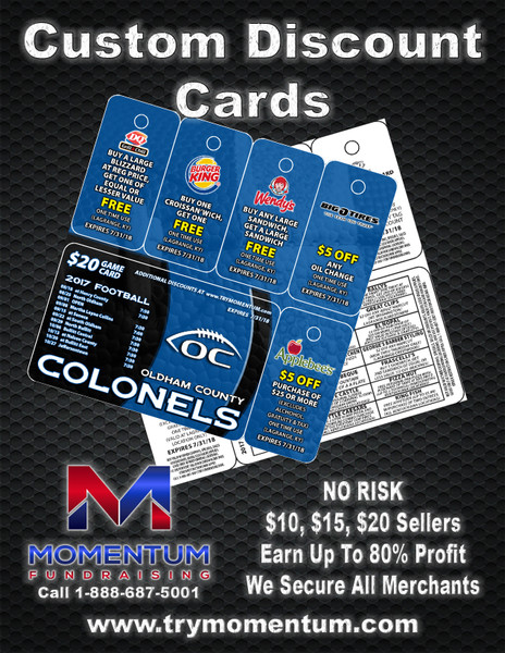 5 Key Tag Discount Card