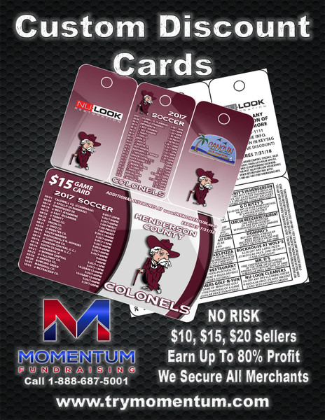 3 Key Tag Discount Card