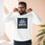 Three-Panel Fleece Hoodie