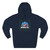 Three-Panel Fleece Hoodie