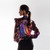 Iridescent Aura Ruffled Blouse