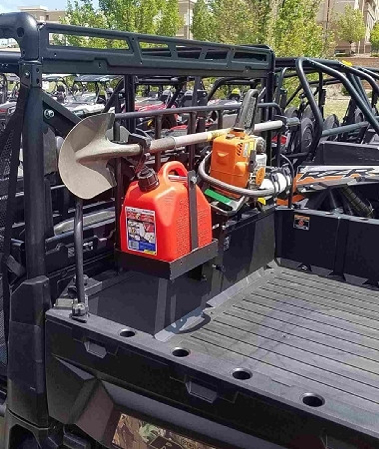 Polaris Ranger Full Size Rear Cab Headache Rack by Outdoors HR800