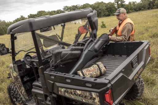 Polaris Ranger In Bed Double Gun Boot Mount by Kolpin Powersports