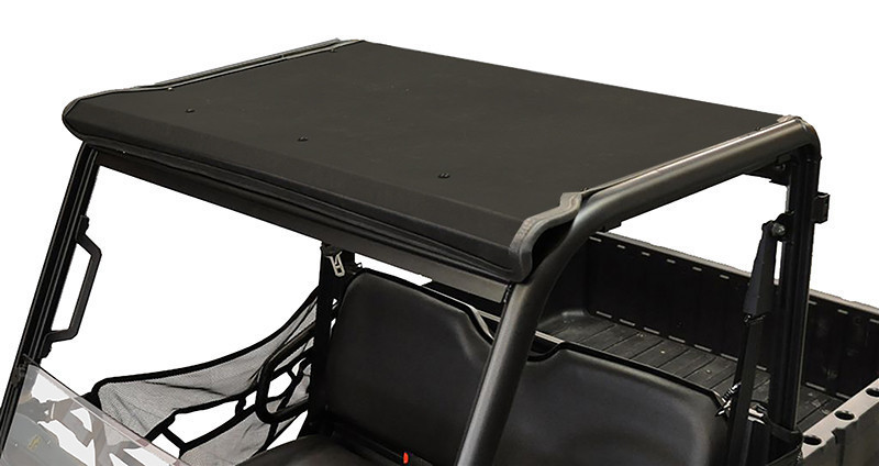 thumbnail interactive-video image 1 of Hard Top Roof For Polaris Ranger 500 570 800 – Round Roll Cage Models 2016-2021, Black Plastic 1 of 4