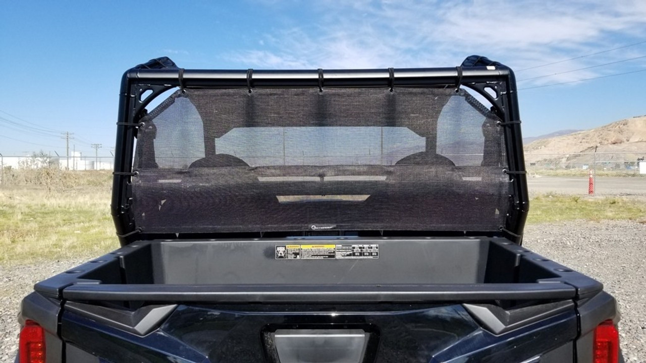 Polaris General 1000 Soft Rear Windshield by MotoRoof