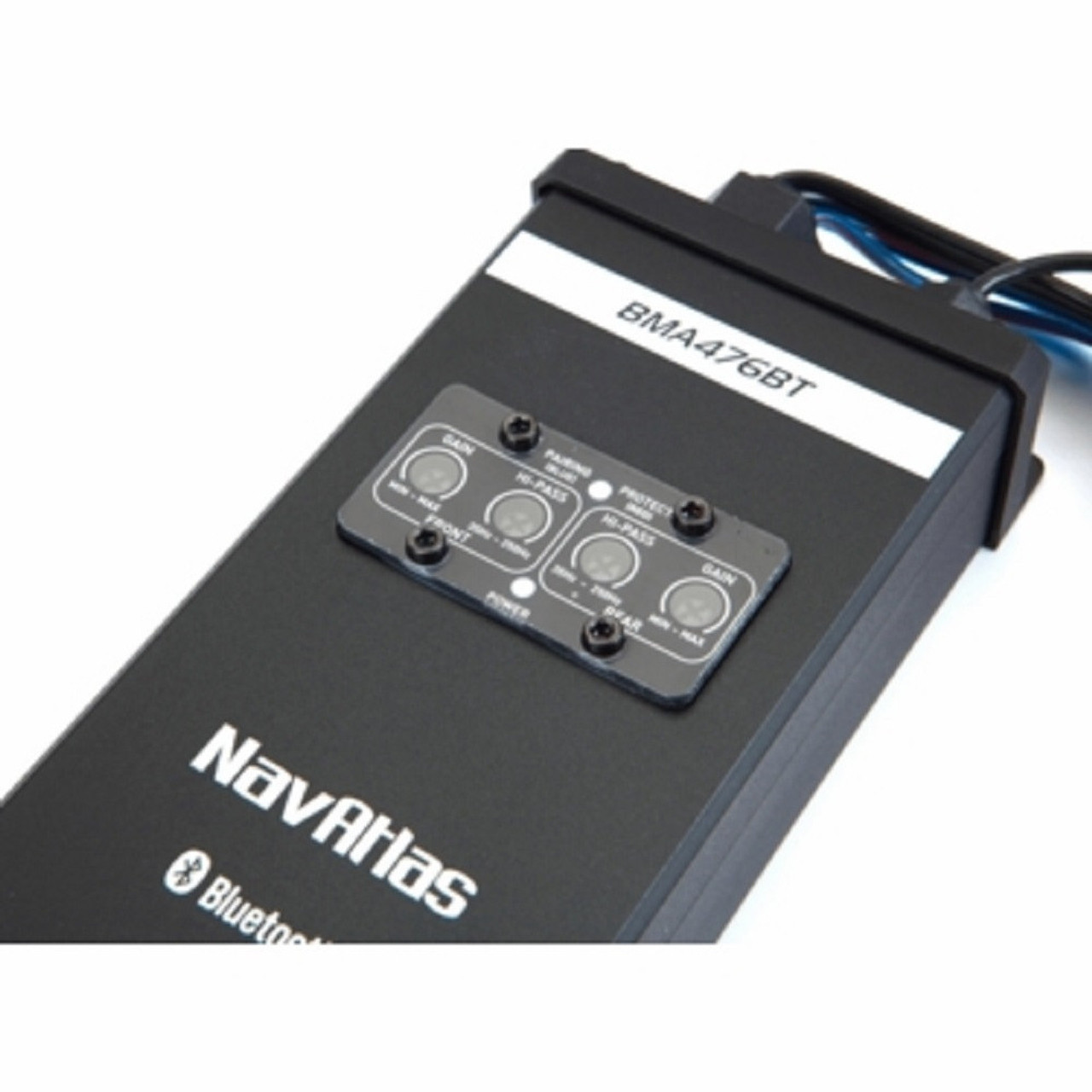 Polaris Ranger 4-Channel Amplifier with Bluetooth by NavAtlas