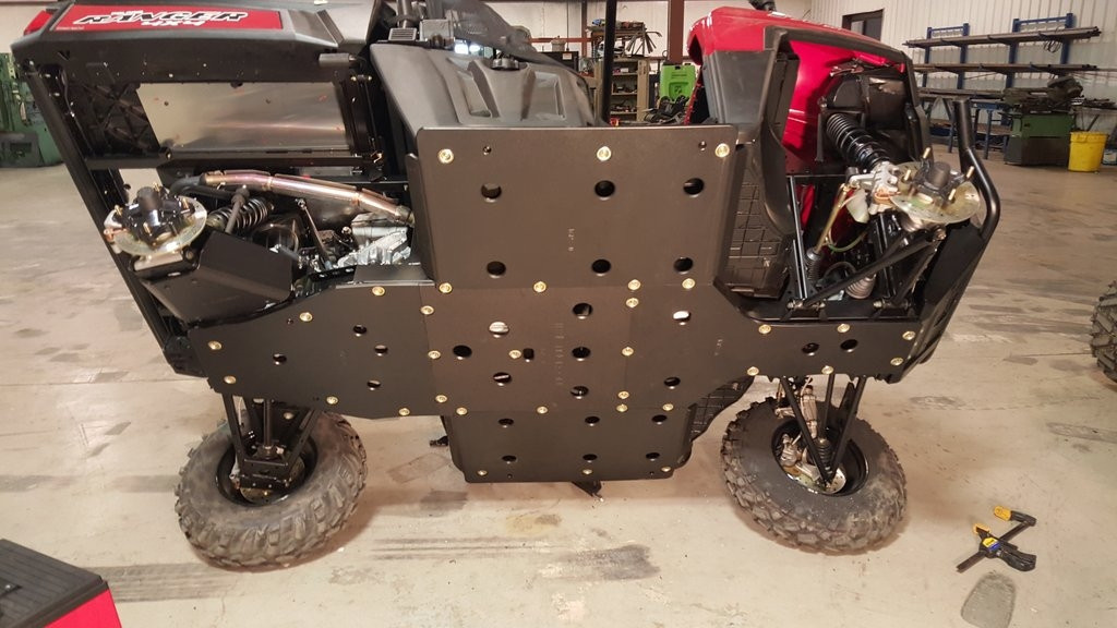 Polaris Ranger 570 Full Skid Plate Set with Sliders by Trail Armor