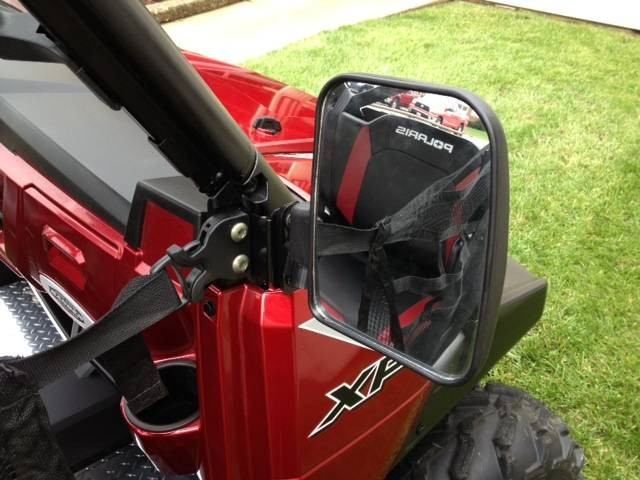 Complete Folding UTV Mirror Set for the Polaris Ranger 570 / SP