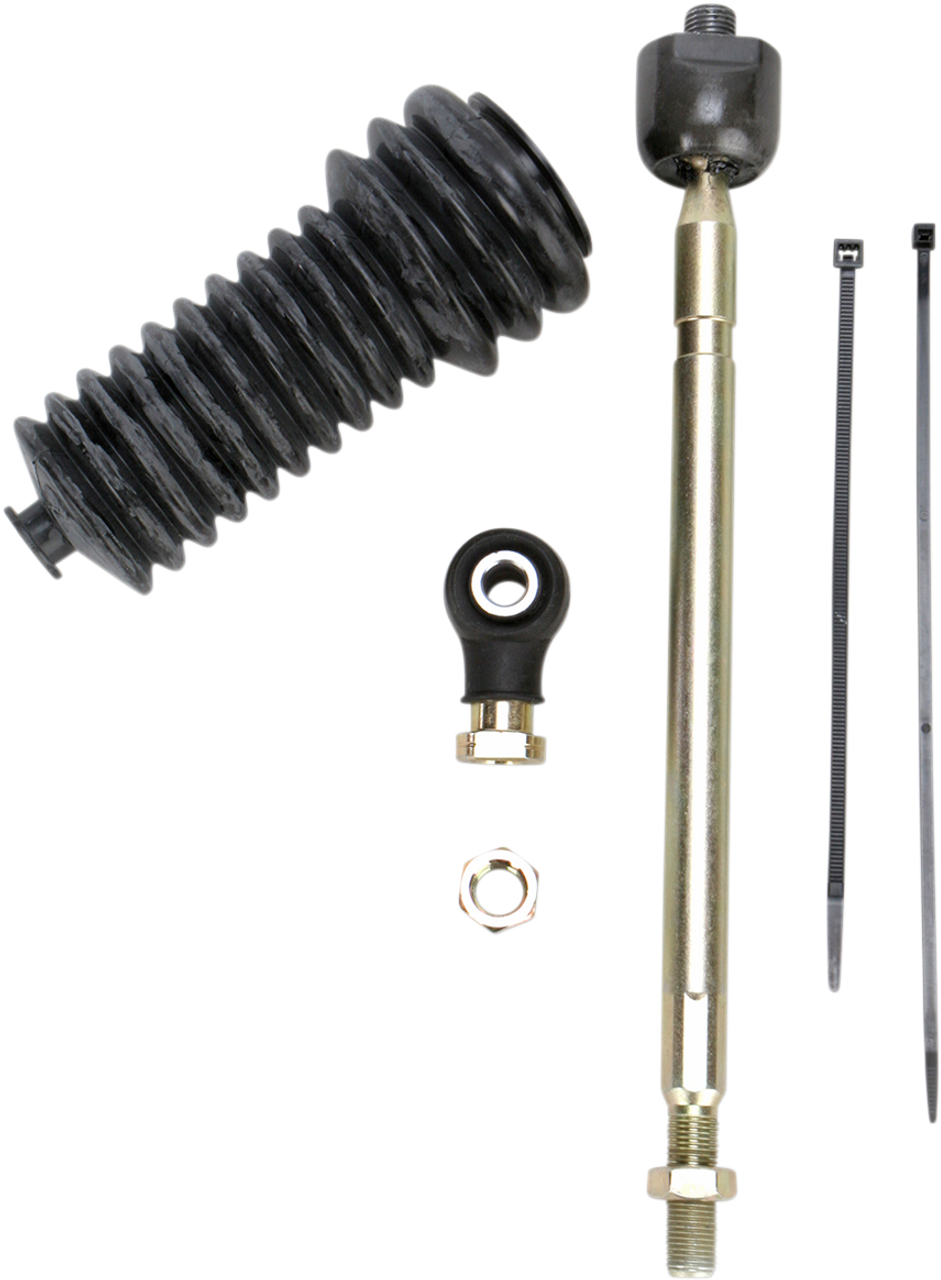 Rack And Pinion W/Tie Rod Ends John Deere Rsx 860 E Rsx 860 M Gator Am 145794と互換性のあるCaltric Polaris Ranger 400⁄EV Heavy Duty Right Rack⁄Pinion BlackBrass Tie Rod End  Kit by Moose