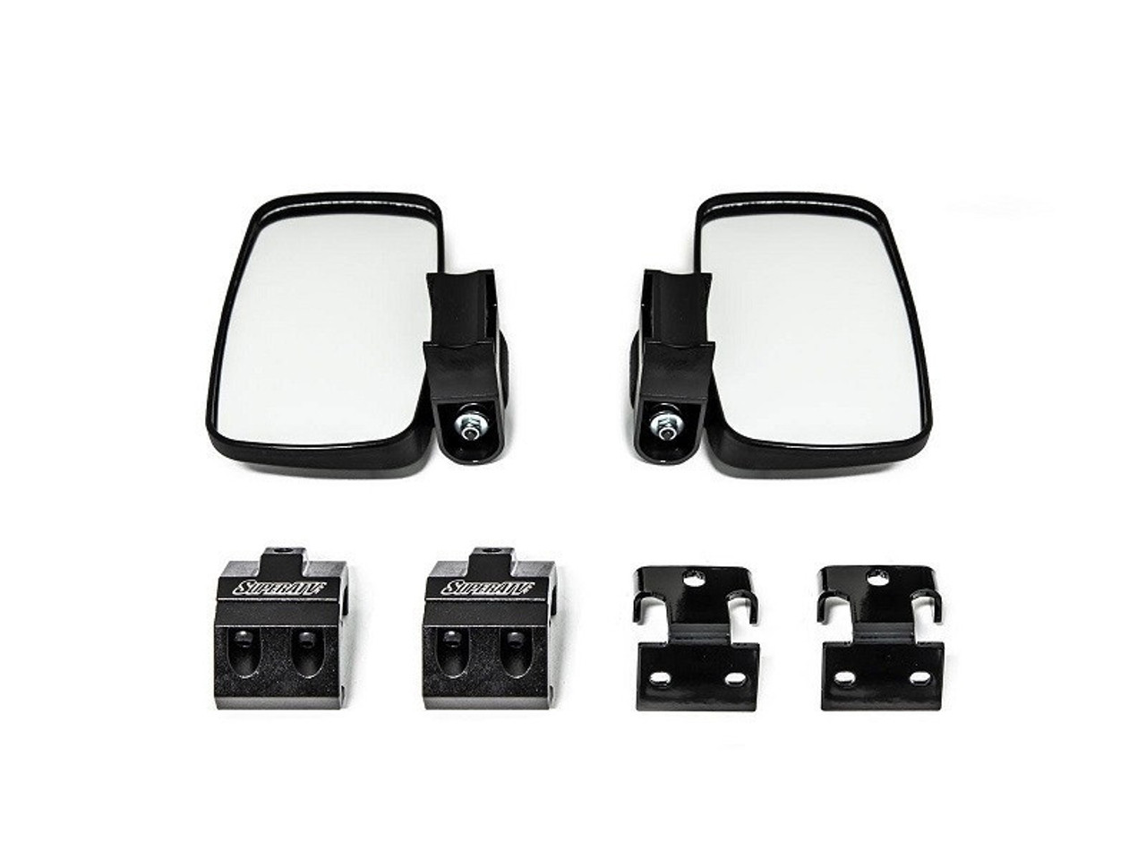 Upgraded UTV Wider Pro-Fit Side Mirrors for Polaris / Can-Am