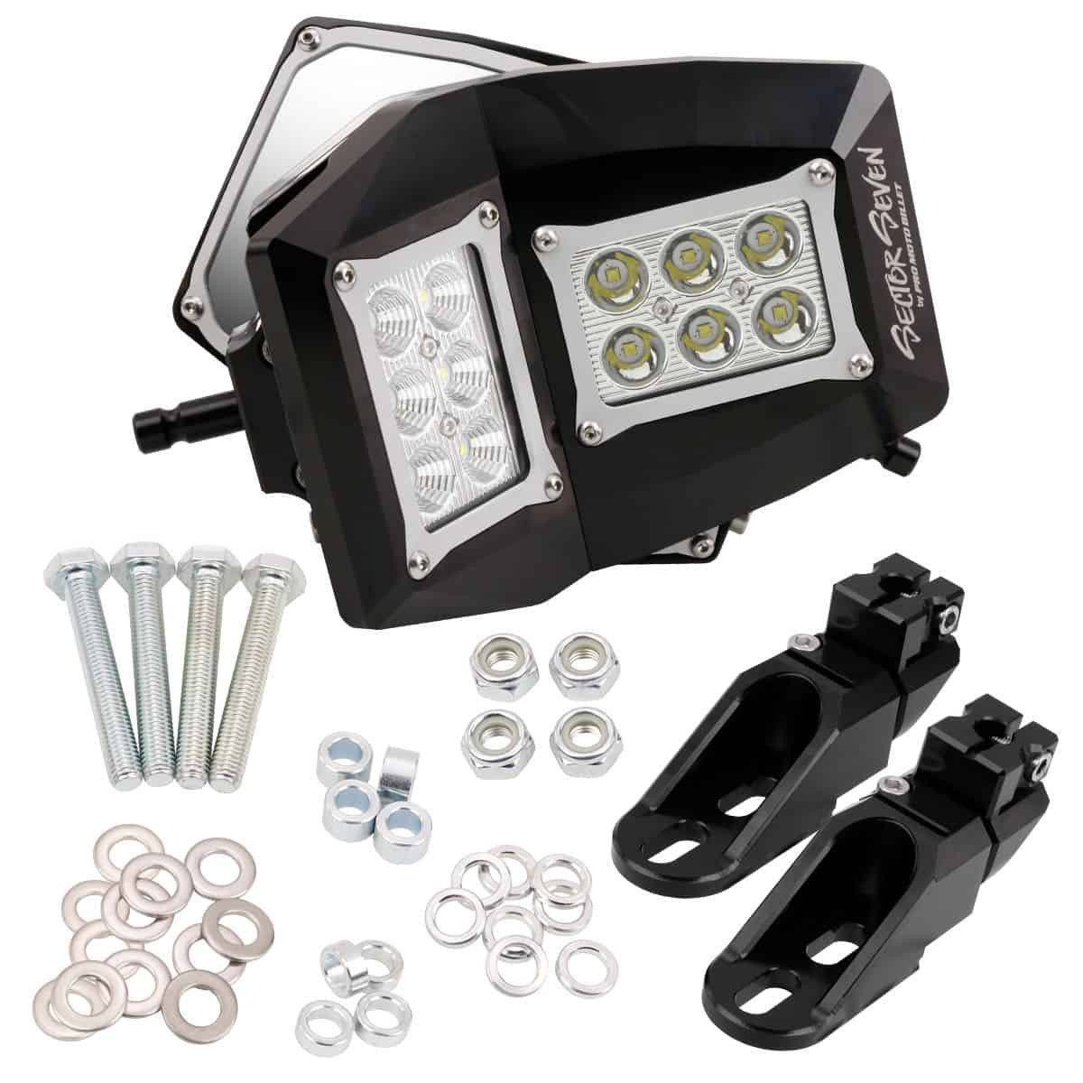 Polaris Ranger 570 / XP 900 / XP 1000 Spectrum LED Lighted Mirrors