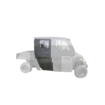 Polaris Ranger Crew 900/XP 1000 Rear Steel Doors by Armor Tech