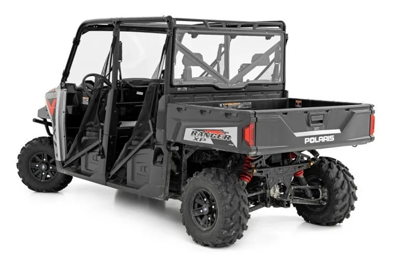 Polaris Ranger 900/1000 Rear Windshield (Scratch Resistant) by Rough Country