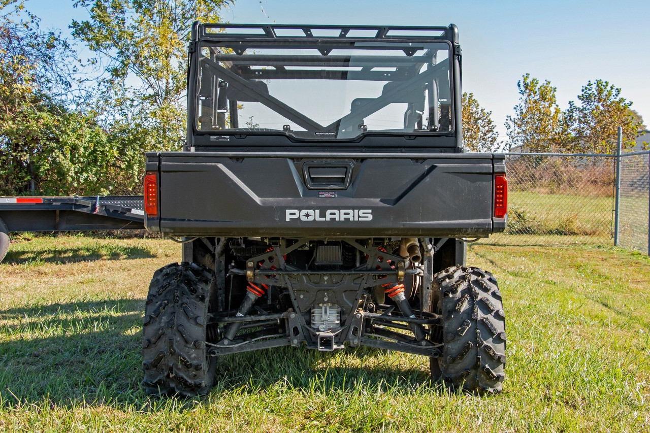 Spike Powersports Hard Rear Window – Polaris Ranger Full Size 500 – 2010 Only – Vented