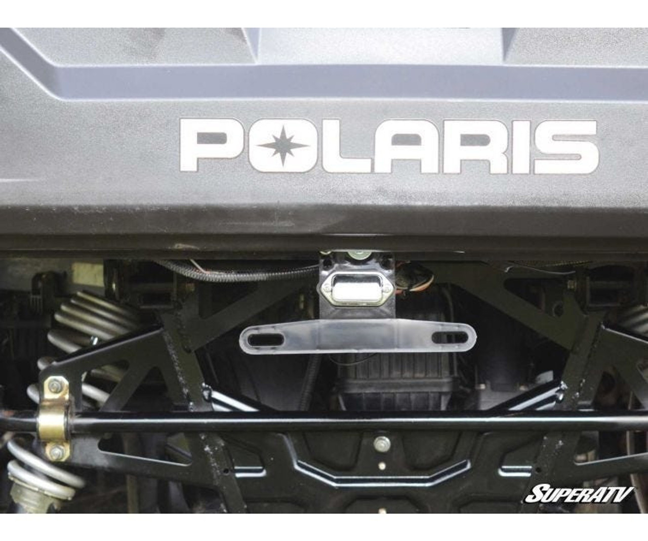 Polaris Ranger Universal Lighted License Plate Holder - SuperATV