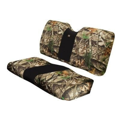 Camo UTV Bench Seat Cover Set – Fits Polaris Ranger Crew XP 1000 2017-2021 (9pc)