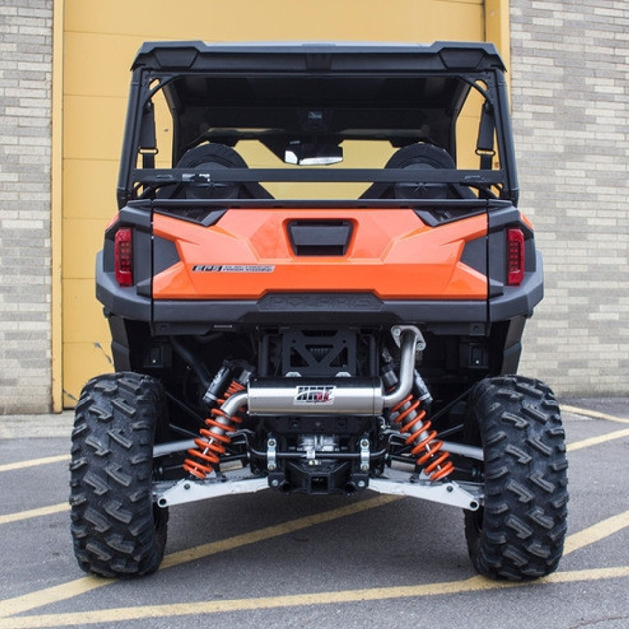 Polaris General 1000 Slip On Exhaust System (Quiet) by HMF Racing