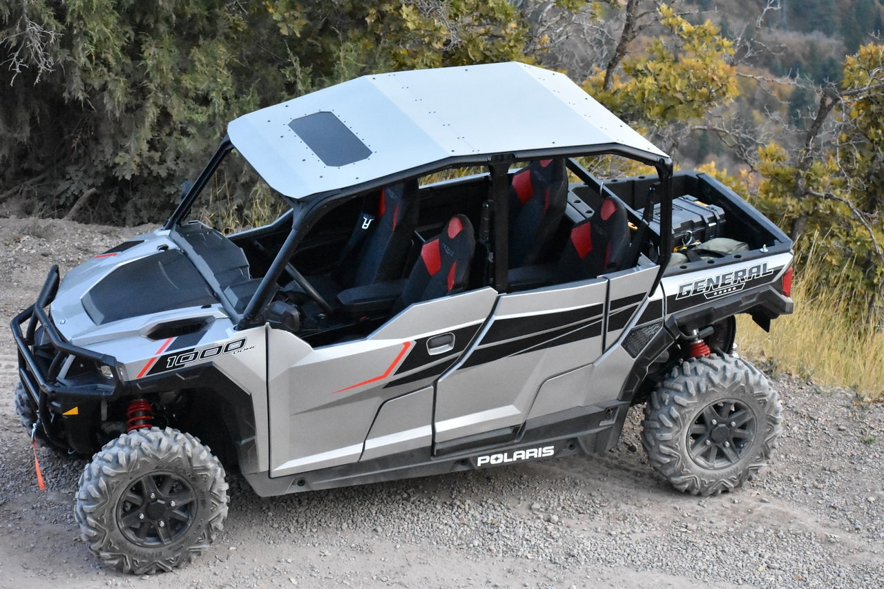 Polaris General 4 1000 Aluminum Roof With Sunroof By Moto Armor