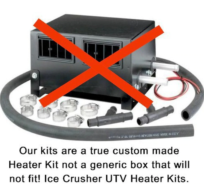 Polaris Ranger ETX Midsize 500 Ice Crusher Cab Heater by Ice