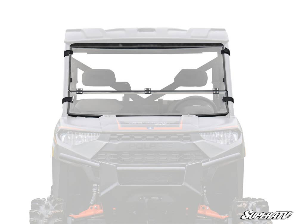 Polaris Ranger Xp 1000 Scratch Resistant Flip Down Windshield by