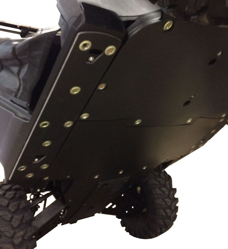 Polaris Ranger XP 1000 2-Piece Aluminum Rock Slider Set by