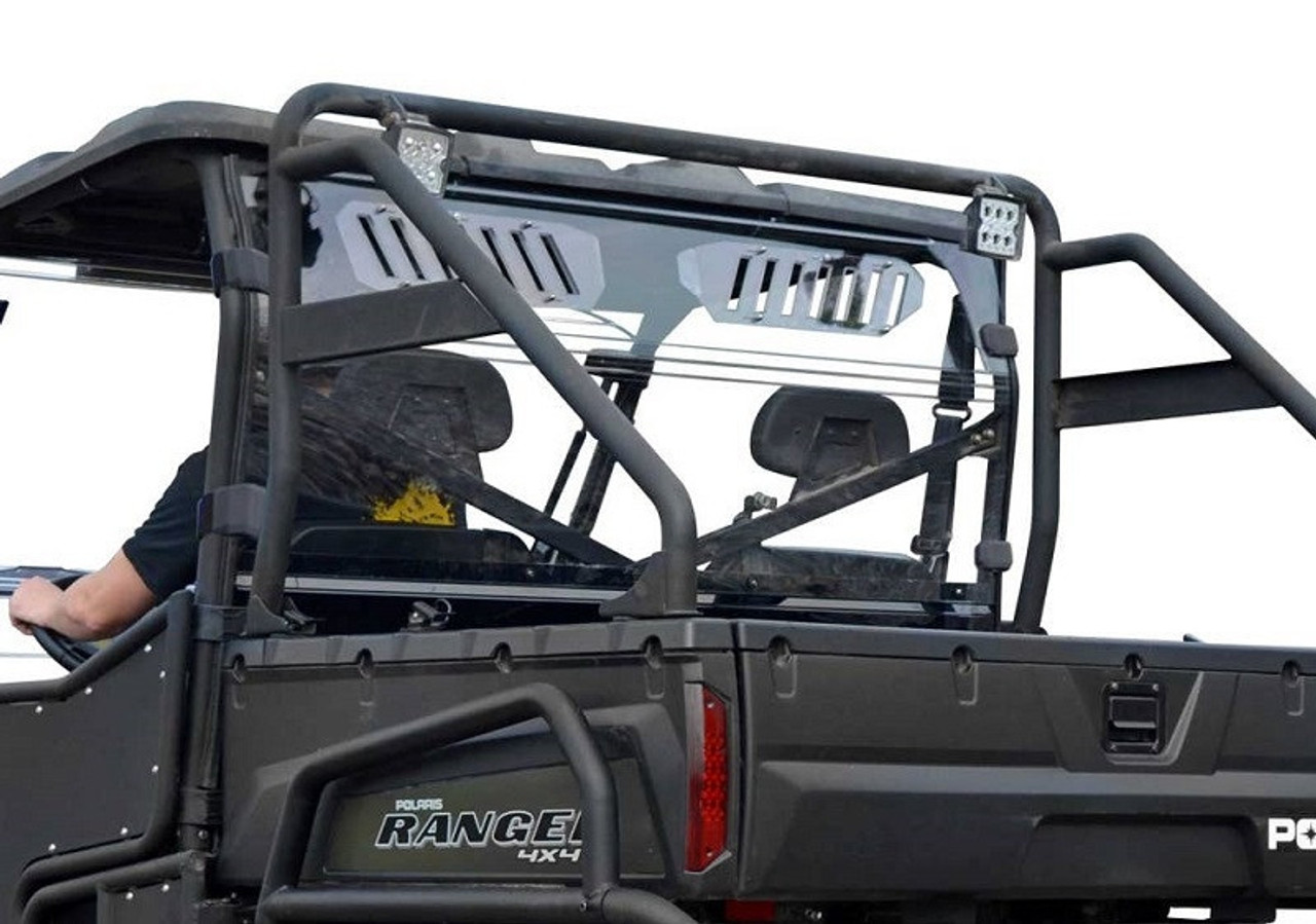 Polaris Ranger Vented Full Rear Windshield by SuperATV RWSPRAN09XP00175