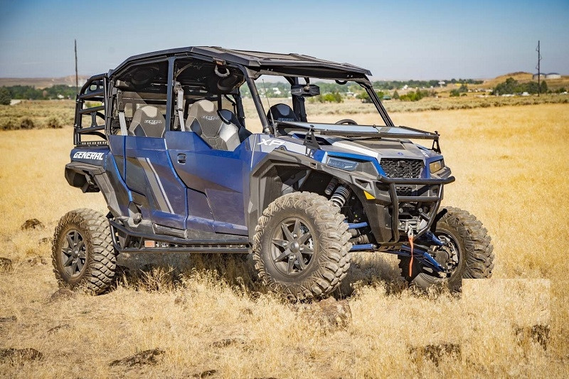 POLARIS / 4枚セット メタルコア Polaris General XP 4 Rock Sliders by Razorback Offroad - RBO3045