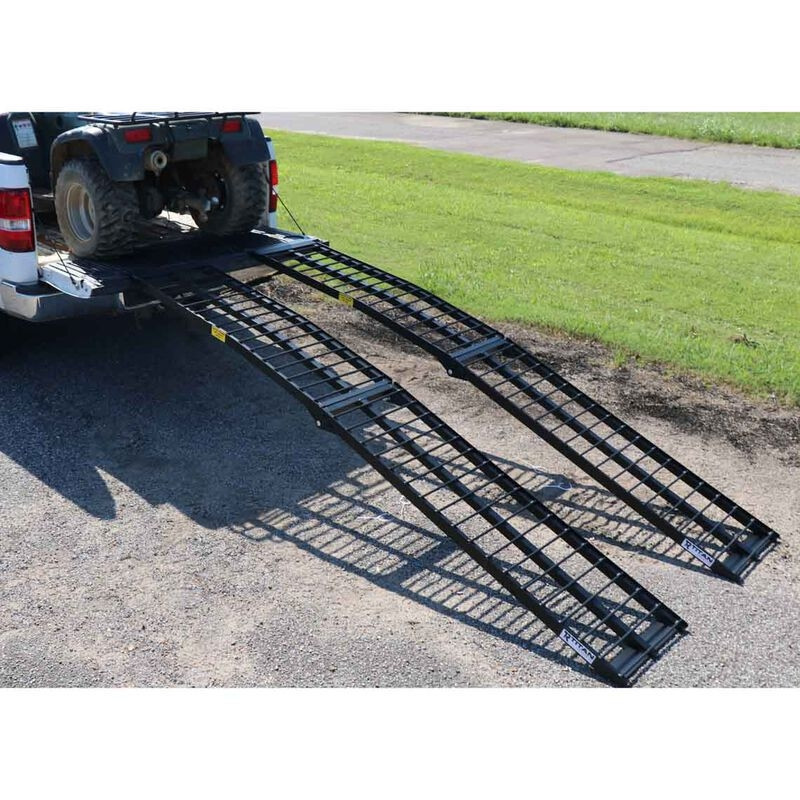 Polaris Ranger 10 Ft Heavy Duty Folding Arch Ramps by Titan Ramps