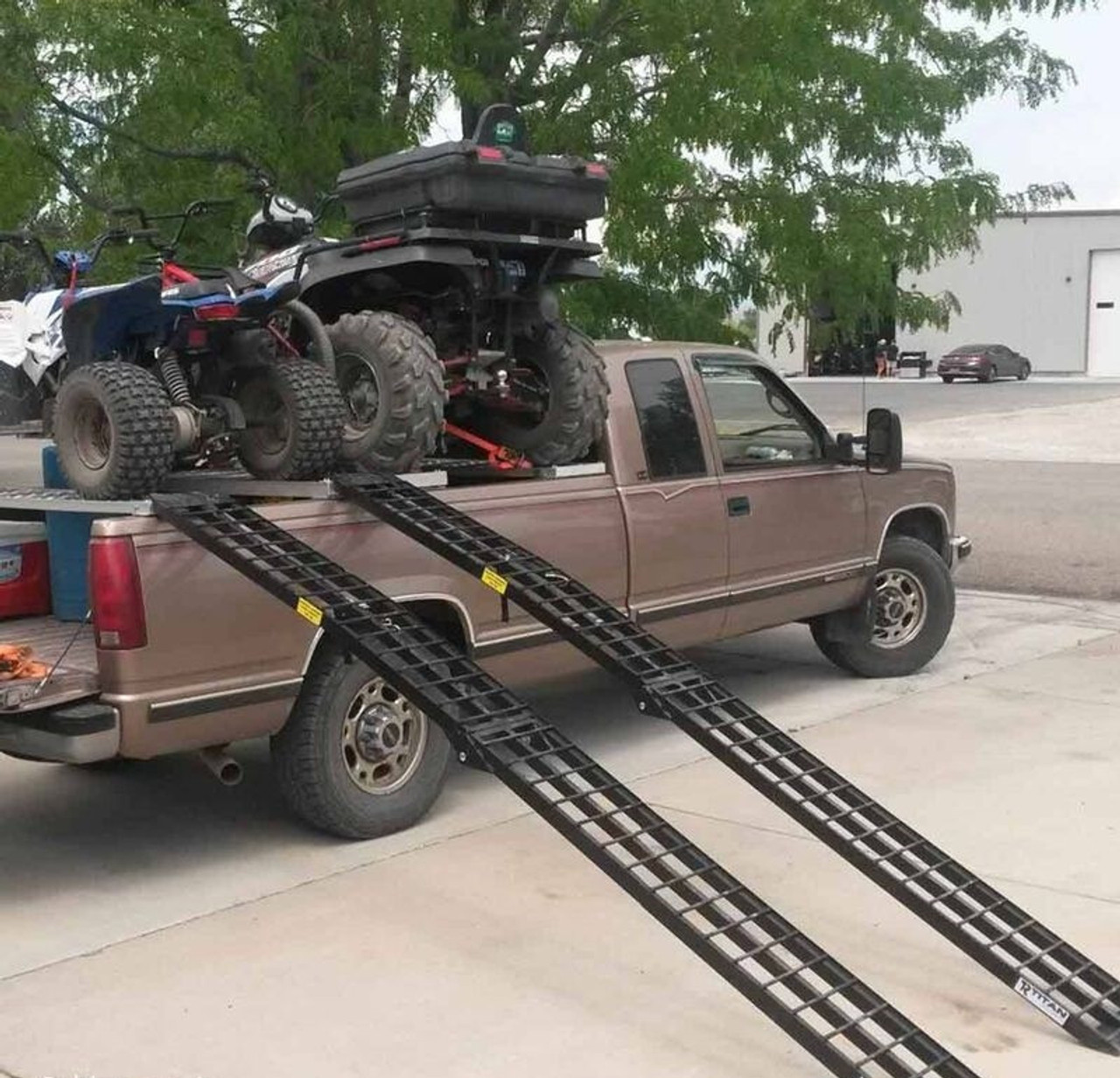 Polaris Ranger 10 Ft Pair Folding Arch Ramps by Titan Ramps 311420EPR