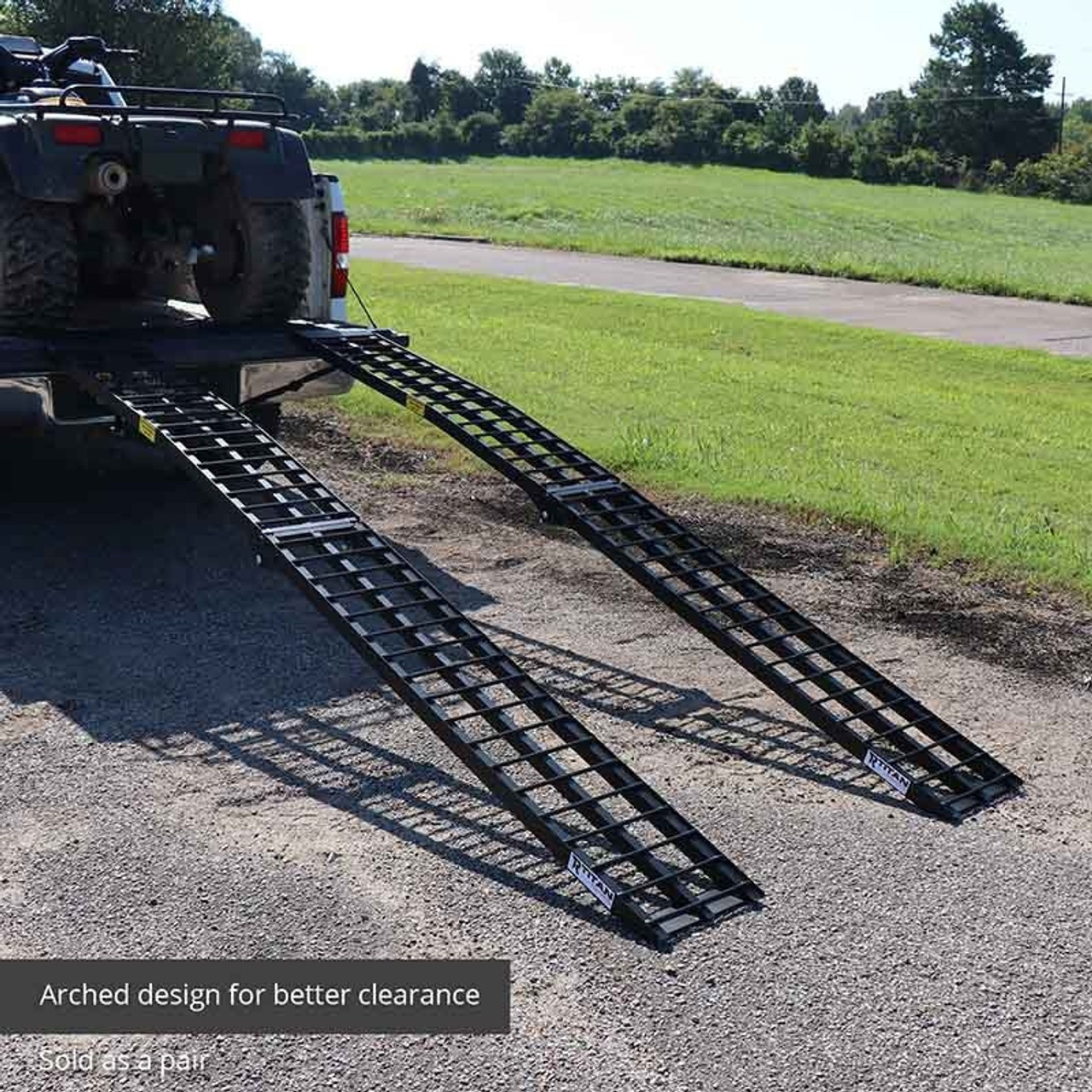 Polaris Ranger 10 Ft Pair Folding Arch Ramps by Titan Ramps 311420EPR
