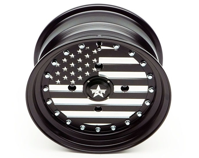 Polaris Ranger Merica 15″ X 8″ Fronts & 15″ X 11″ Rears Wheels by