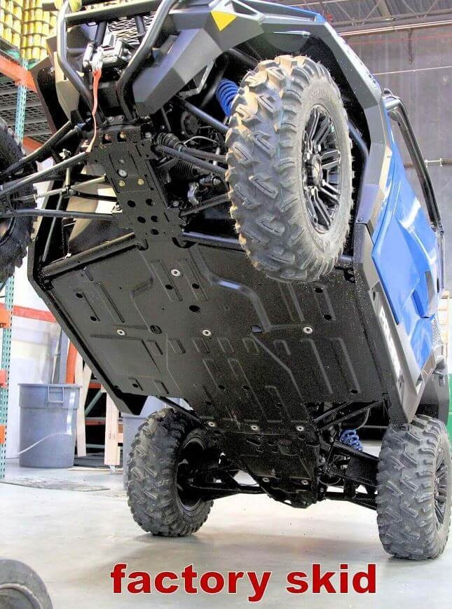 Polaris General XP 1000 UHMW Skid Plate by SSS Offroad