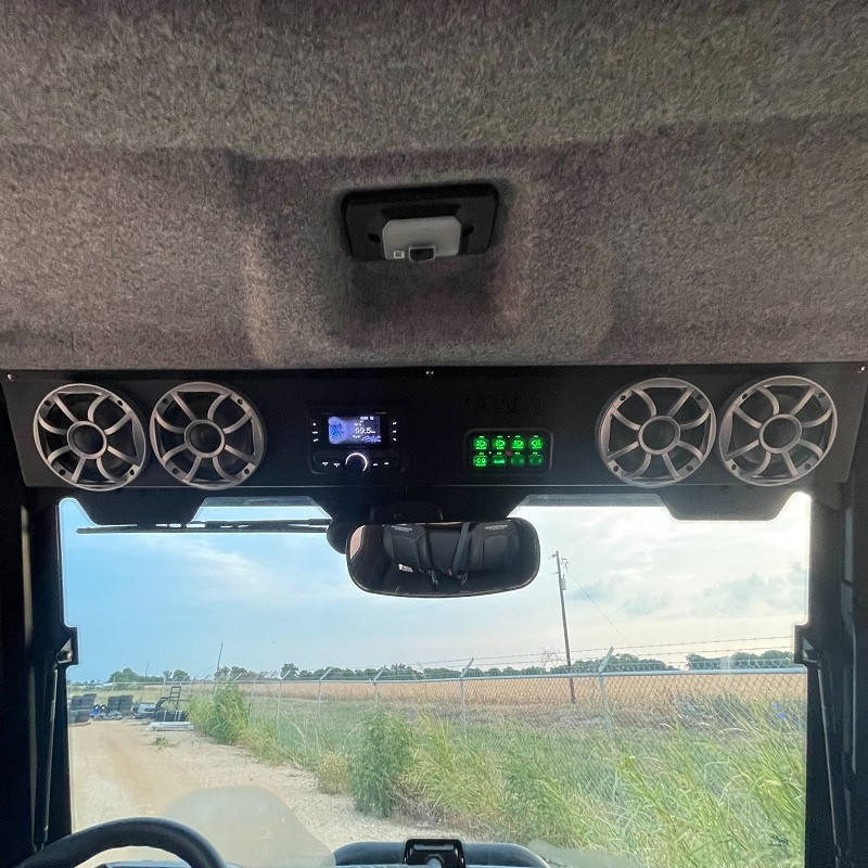 Polaris Ranger Overhead Audio/Speaker System by Ranch Armor PRSPK1XX
