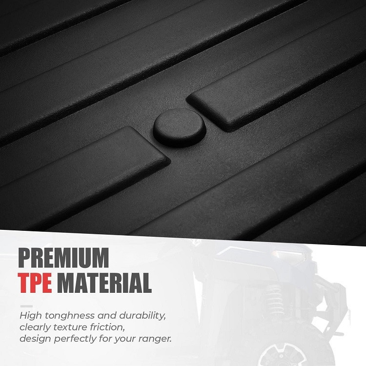 Polaris Ranger 1000/XP 1000 Bed Mat by Kemimoto B010700701BK