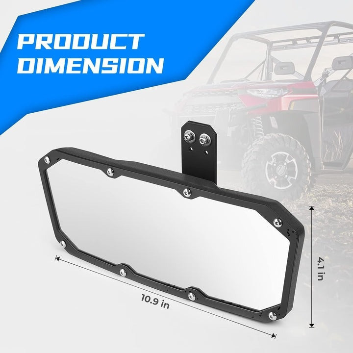 Enhance Safety & Visibility with Polaris Ranger Rear View Mirror