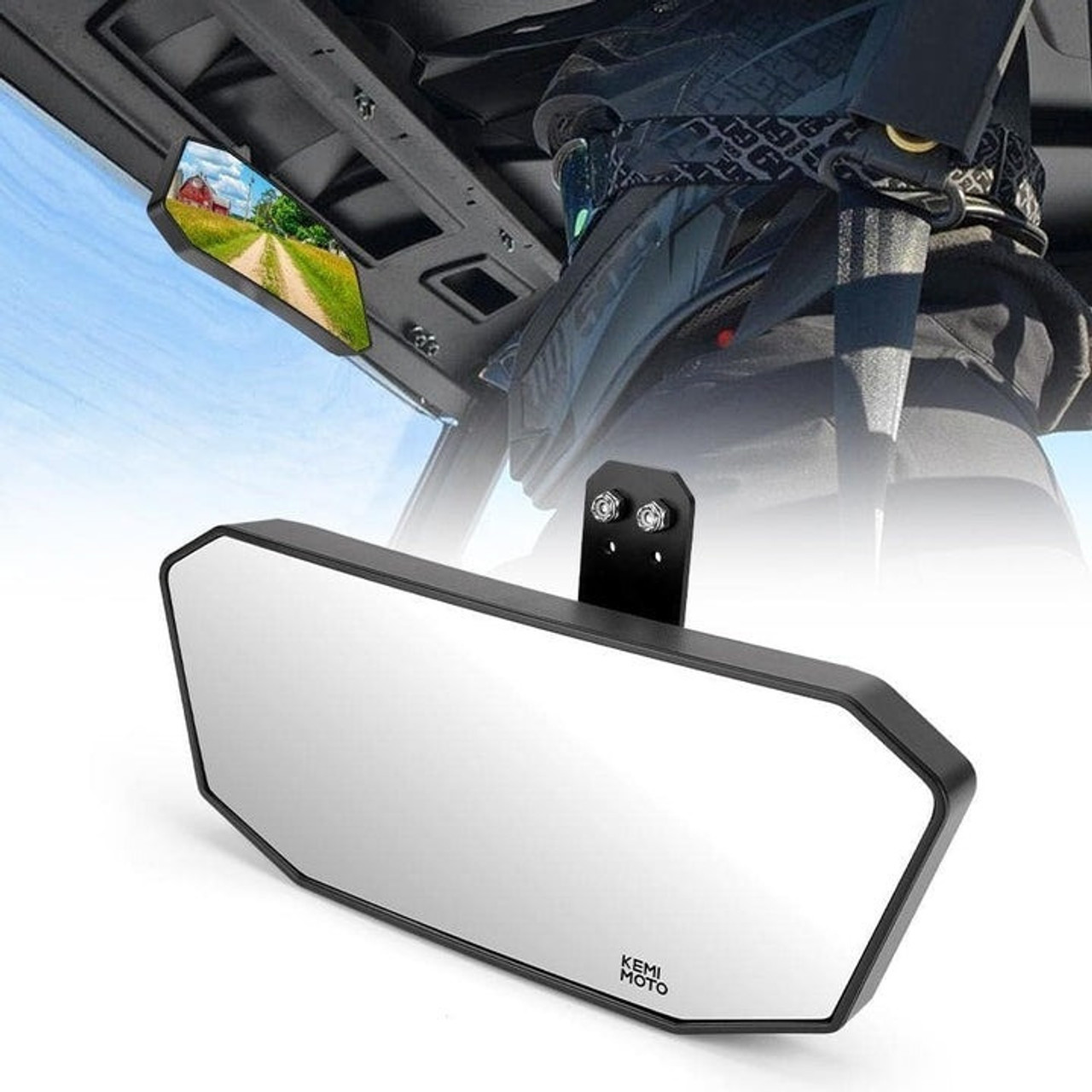 Enhance Your Off-Road Vision: Kemimoto's Polaris Ranger Rear View Mirror