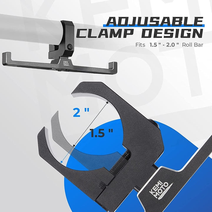 Securely Hang Headsets and Helmets with Polaris Ranger Roll Cage Hanger