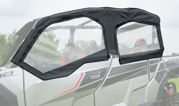 Upgrade your Polaris General 4 with Seizmik Soft Upper Doors