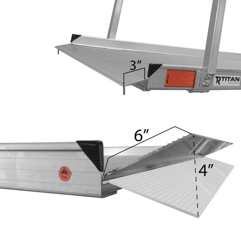 Polaris Ranger Wheelchair Entry Ramp - 850 lb by Titan Ramps