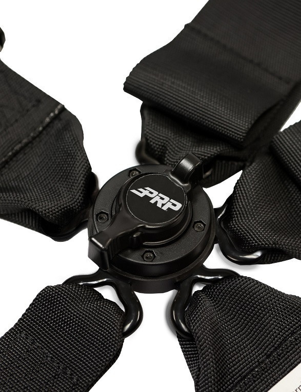 Point Harness With 3′′ Belts Black By Prp Nascar Race