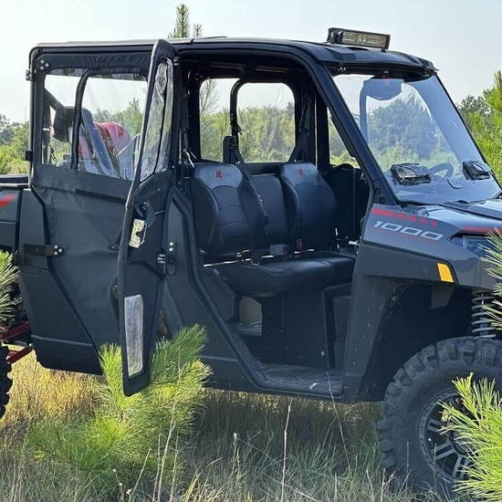 Polaris Ranger Crew XP 1000 Full Hinged Framed Doors by Seizmik