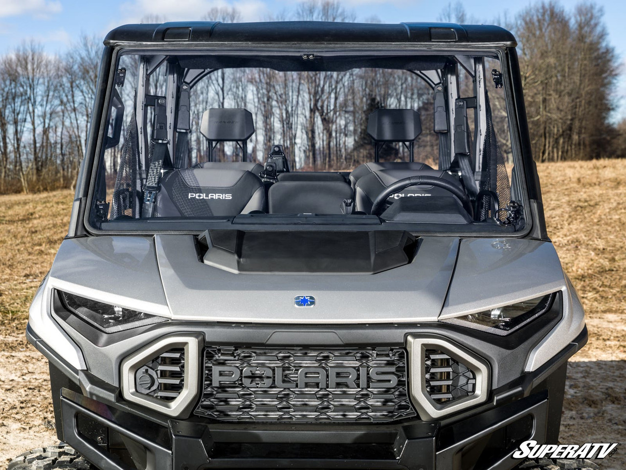 Polaris Ranger XD 1500 Scratch-Resistant Full Windshield by