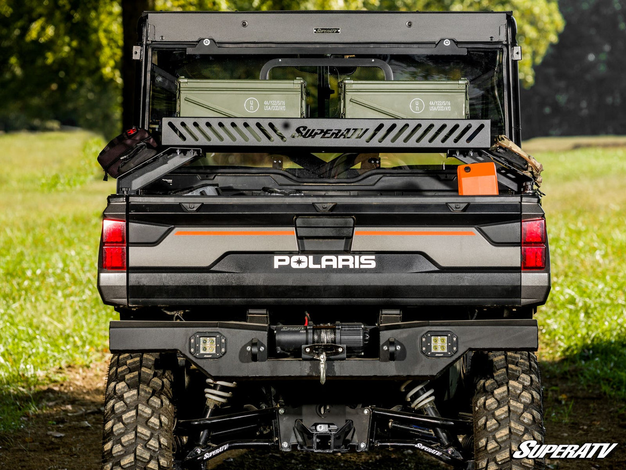 Polaris Ranger Table Polaris Ranger 500/570/900/1000/EV/ETX Bed Rack Delta by SuperATV BR-P ...