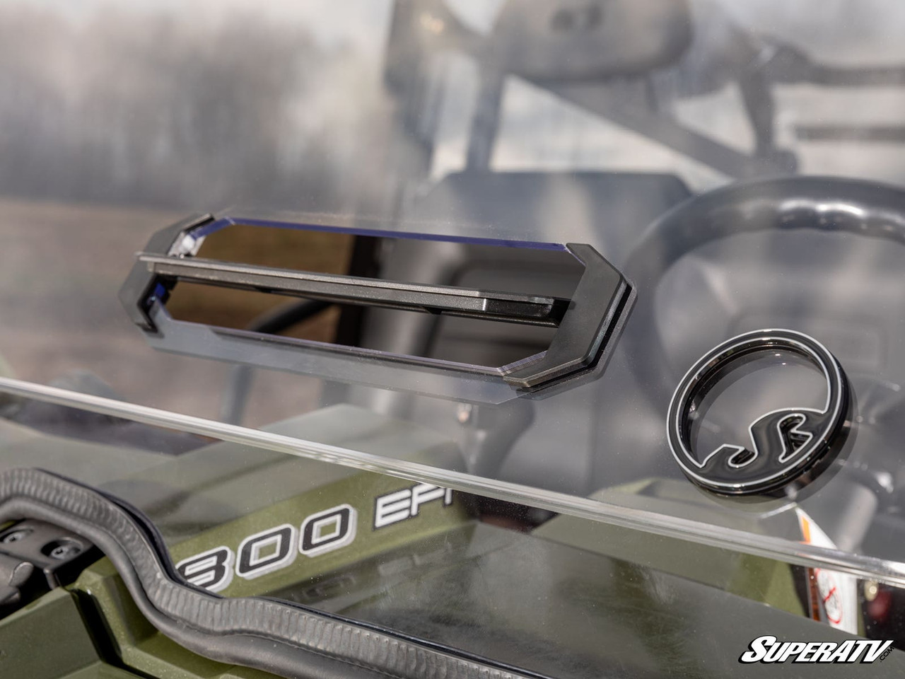 Polaris Ranger Full-Size 570 Vented Full Windshield by SuperATV WS